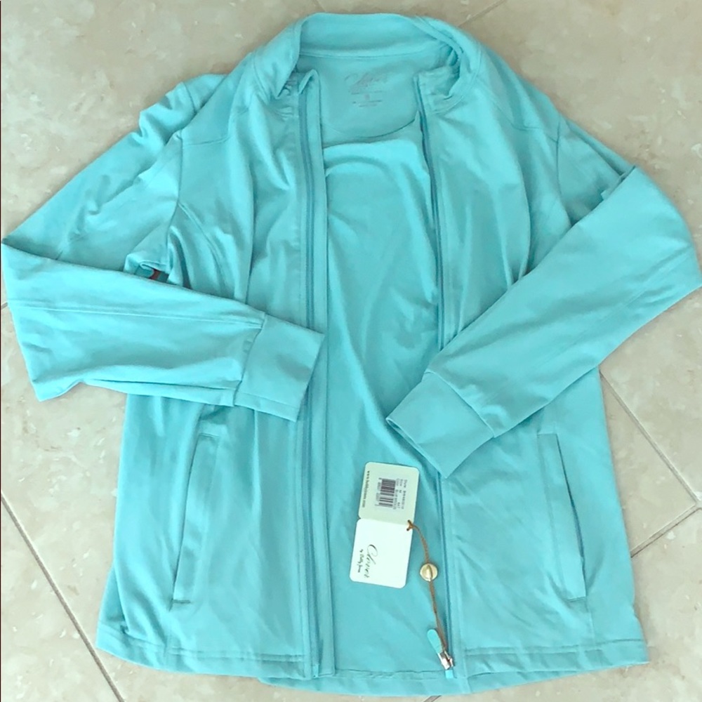 Clover by Bobby Jones spandex jacket